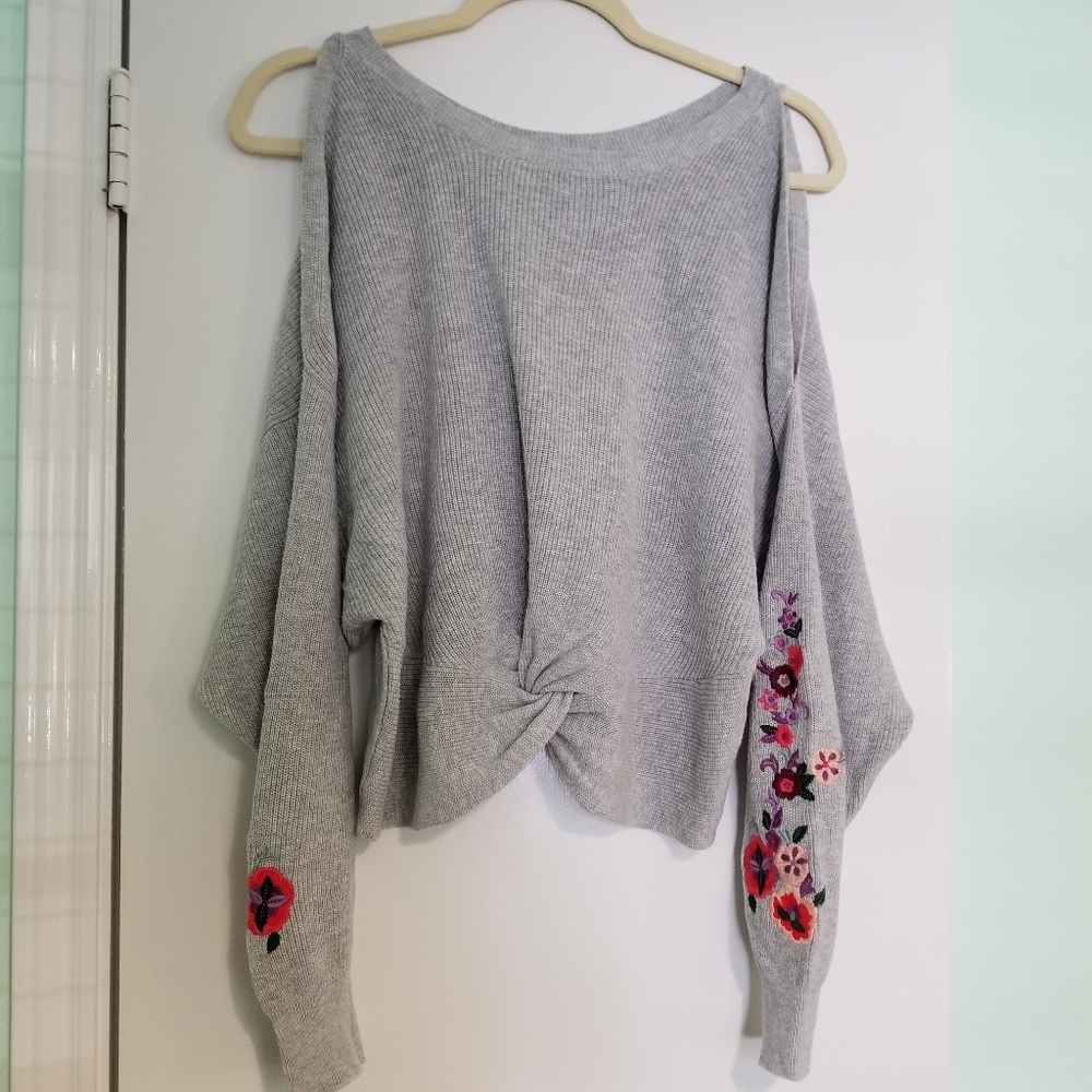 Express cut out sweater